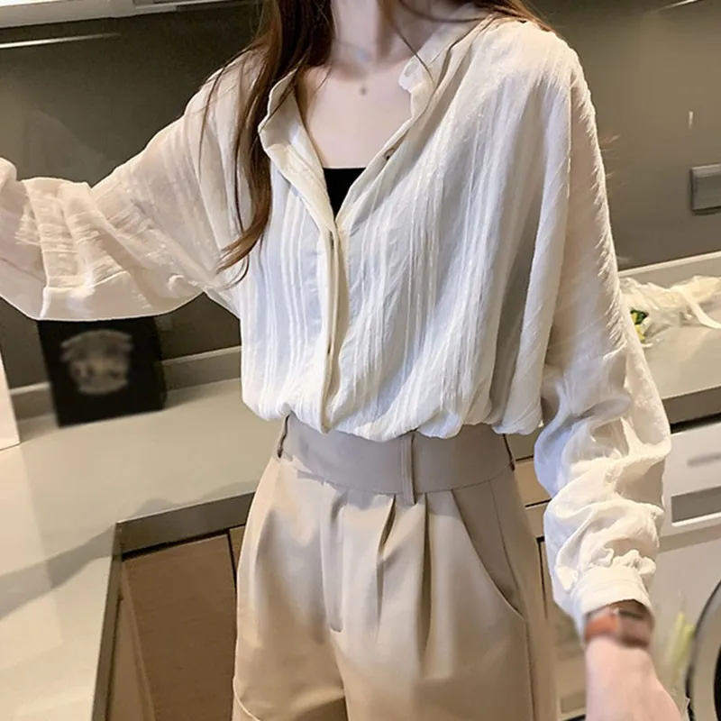 

Shirt Women's Niche Tops Loose Loose Lazy Sunscreen Shirt Air Conditioning Shirt Jacket