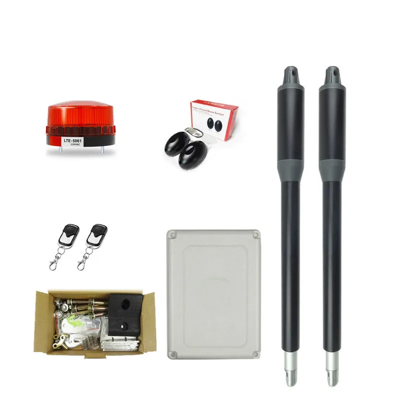 Автоматическая открывалка для распашных ворот электрическая двойная рук