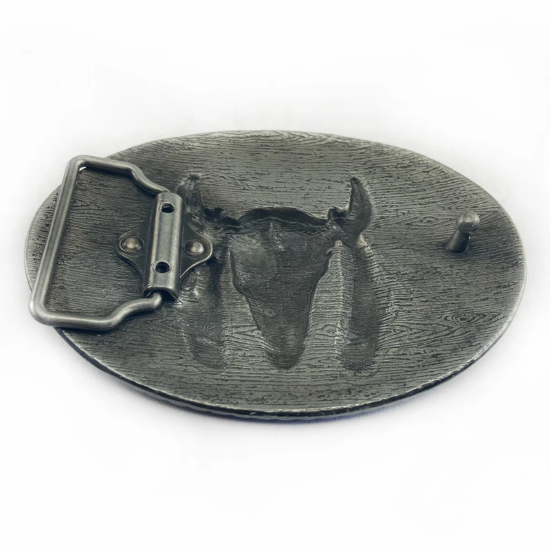 2021 ковбой быка с ремешком и Пряжкой Овальной цветочный Пряжка животным пряжки 4