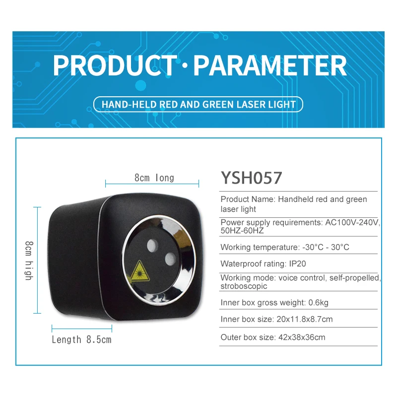 Новинка миниатюрный лазерный сценический светильник на батарейках с Usb Ktv-бар