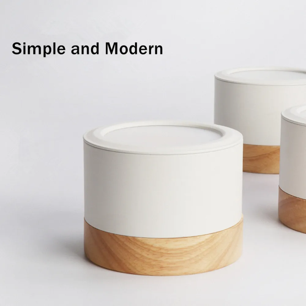 Светодиодный потолочный светильник в скандинавском стиле с поверхностным