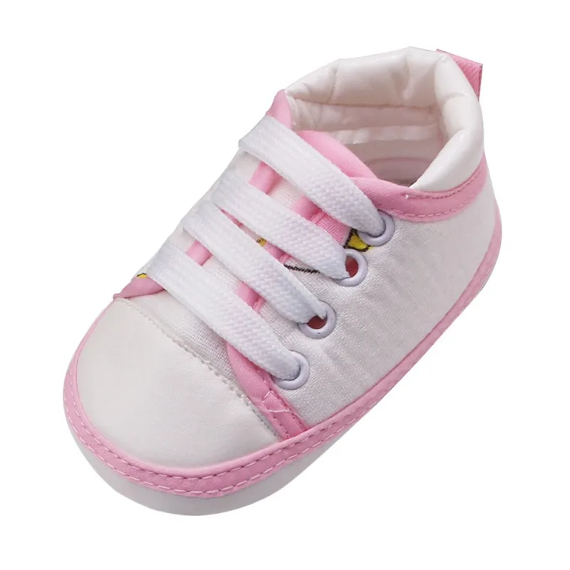Детские повседневные кроссовки на шнуровке для малышей Обувь с мягкой подошвой