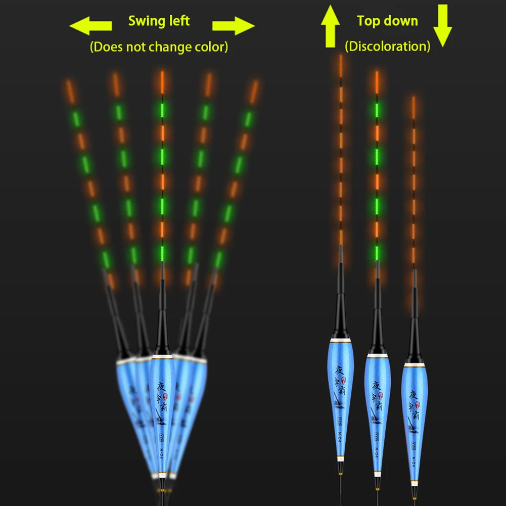 Умный светодиодный поплавок для реки ночная электрическая снасть с