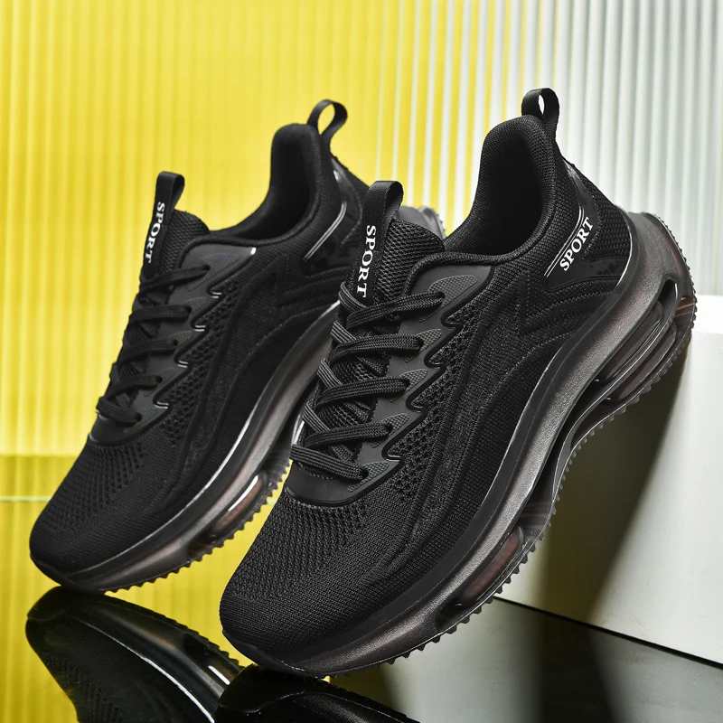 Беговые кроссовки мужские сетчатые амортизирующие амортизирующая спортивная