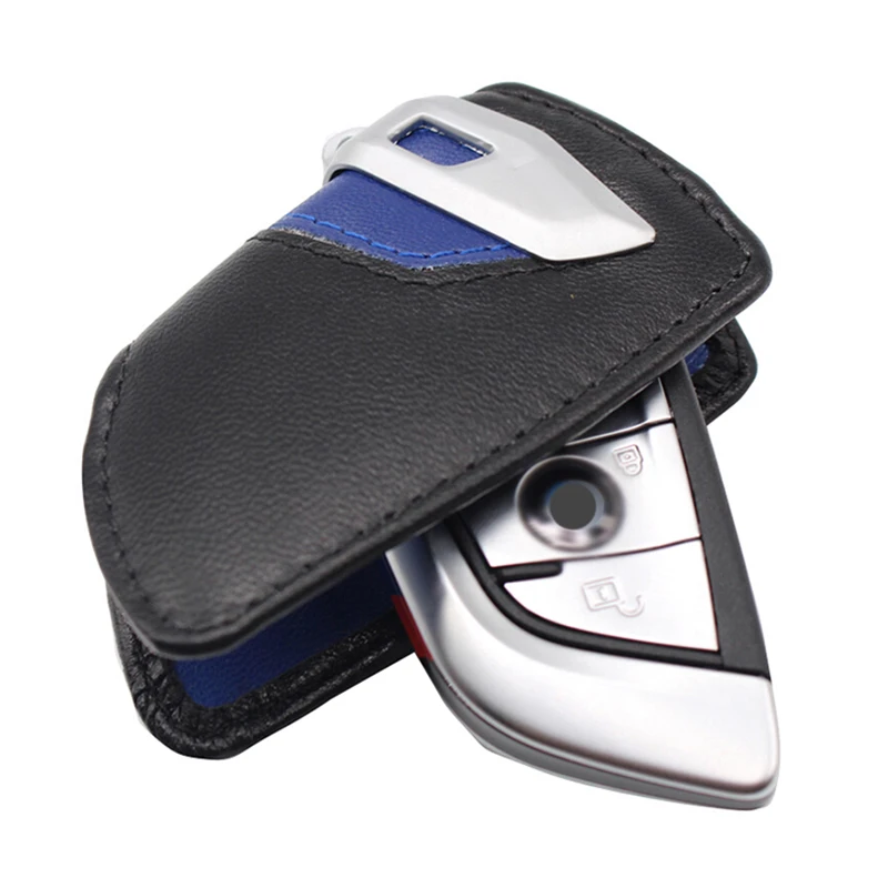 Чехол для автомобильного ключа из натуральной кожи чехол держатель BMW E70 E71 E90 F10 F34