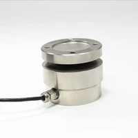 canister style pressure compression weighing module force sensor miniature flat membrane box column capsule type load cell