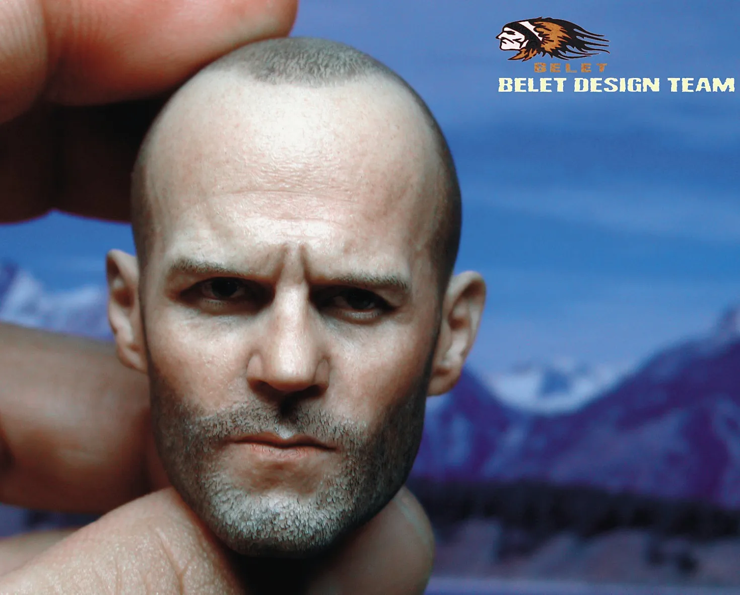 BELET BT012 1/6 Jason Statham Head Sculpt для 12-дюймовой экшн-фигурки DIY | Игрушки и хобби