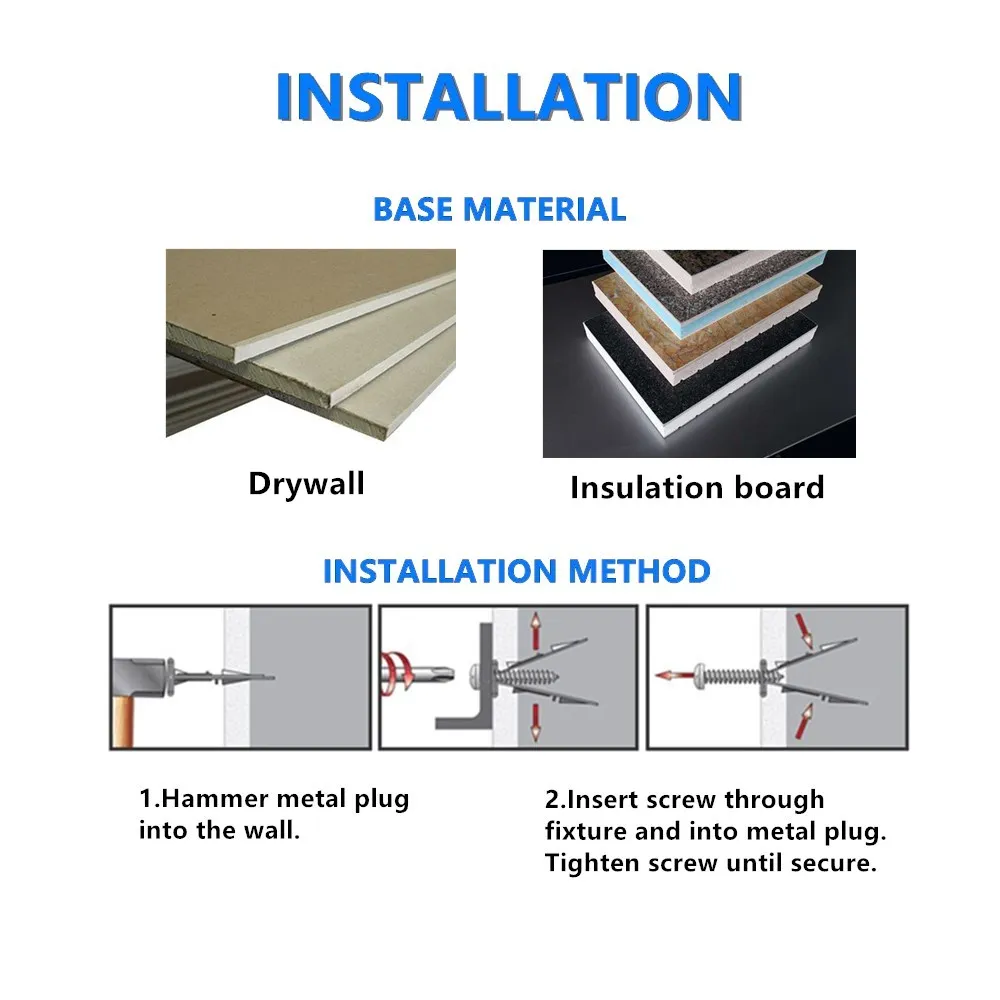 Новый гвоздевой гипсокартона крепления/Безопасность анкерные гвозди для якорь