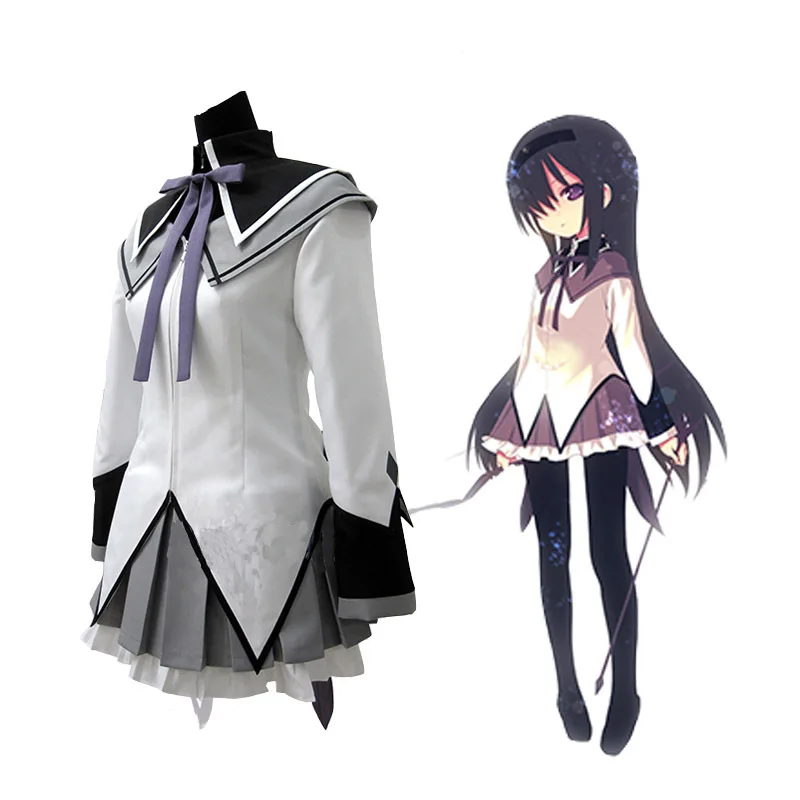 HISTOYE комиксов мультфильм Puella Magi Мадока Magica костюм Akemi Homura косплей одежда для