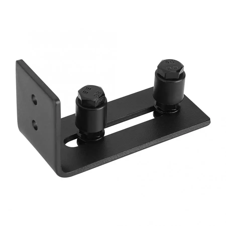 Регулируемая направляющая для раздвижного пола двери сарая черная ролика нижней