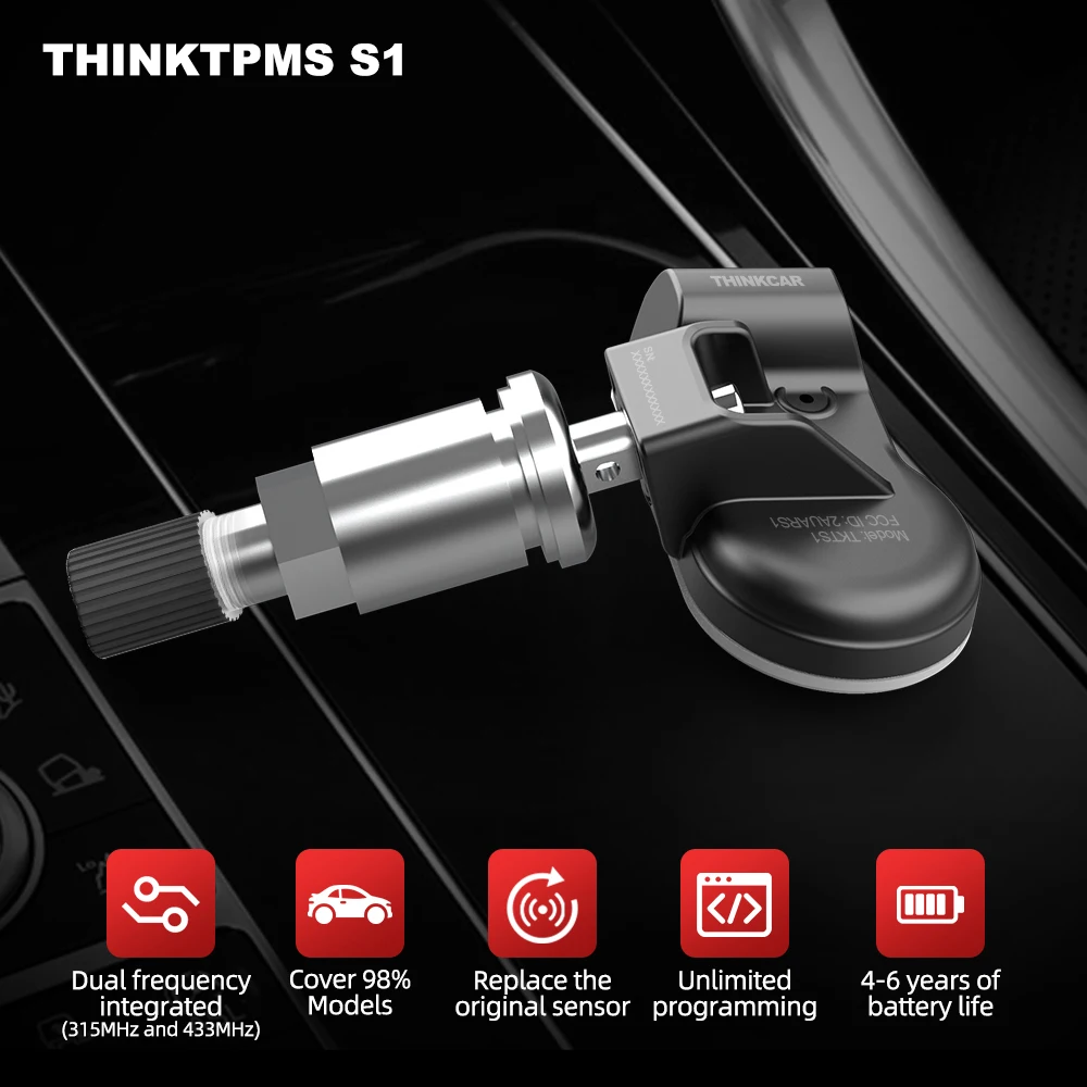 Датчик TPMS G1 S1 315 МГц 433 инструменты для ремонта и диагностики давления в шинах