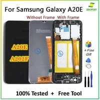 super amoled lcd screen for samsung galaxy a20e a202 sm a202f a202ds a202fds lcd assembly lcd display touch digitizer for a202