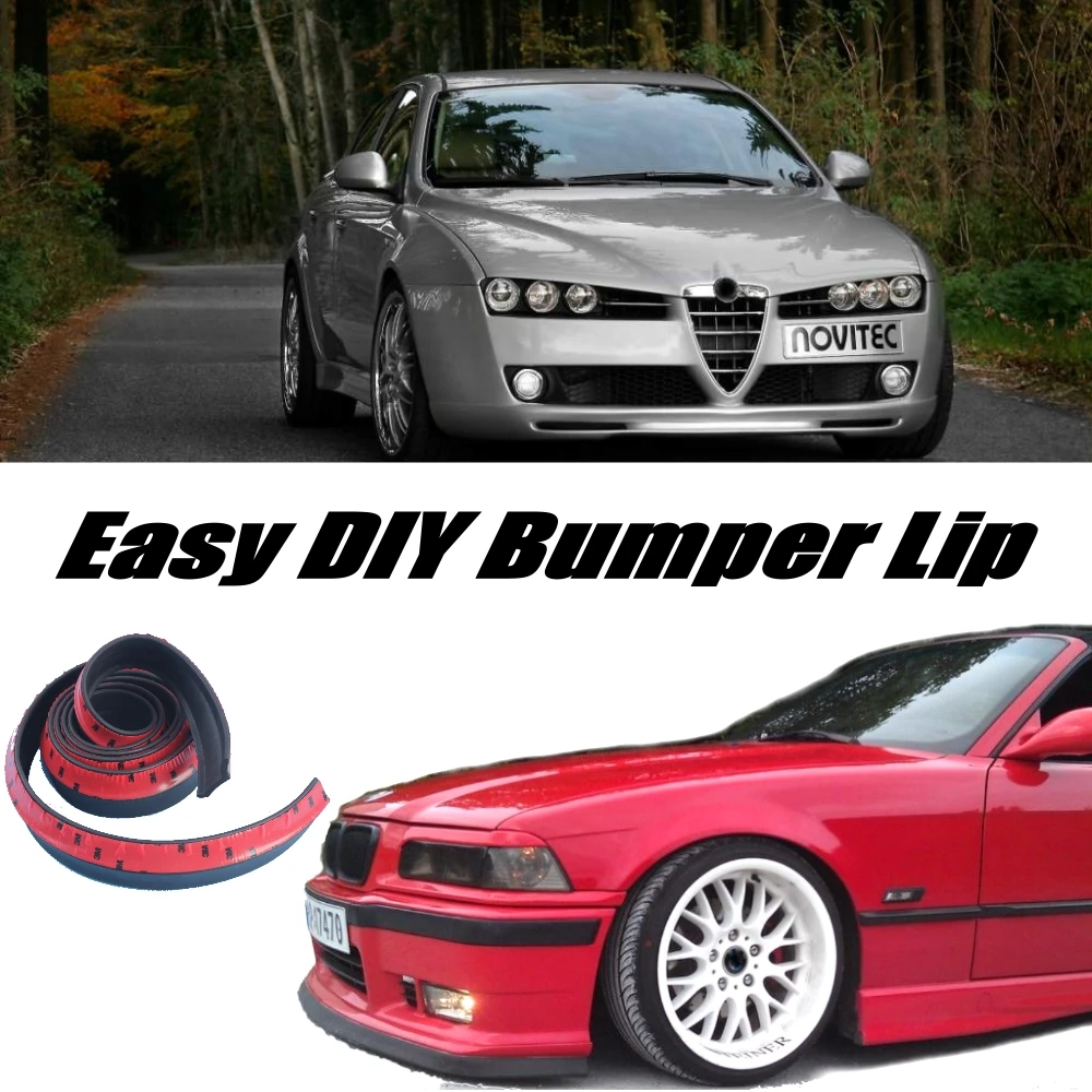Бампер для губ Alfa Romeo 159 AR 2005 ~ 2016 юбка-спойлер тюнинга автомобиля/комплект