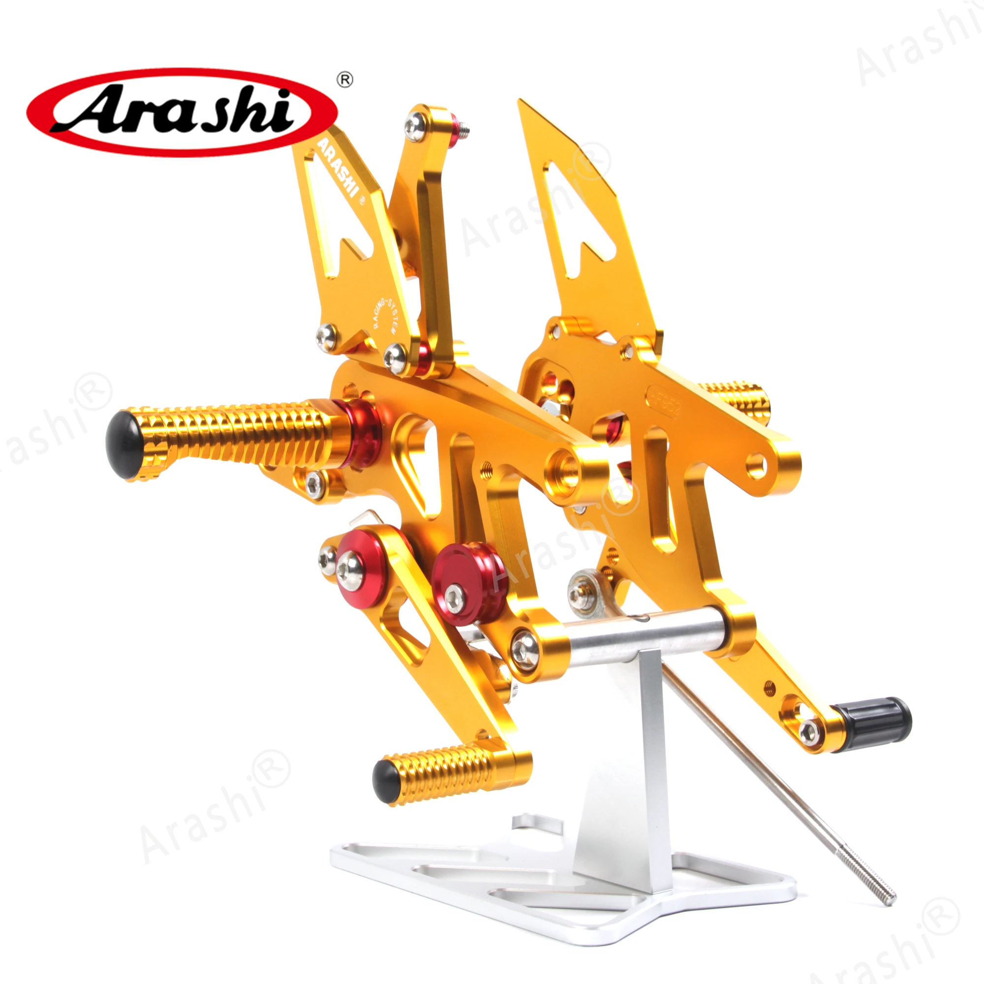 Араши Регулируемые подножки подножка мотоциклиста для APRILIA RSV4 фабрика APRC ABS 2013 2016