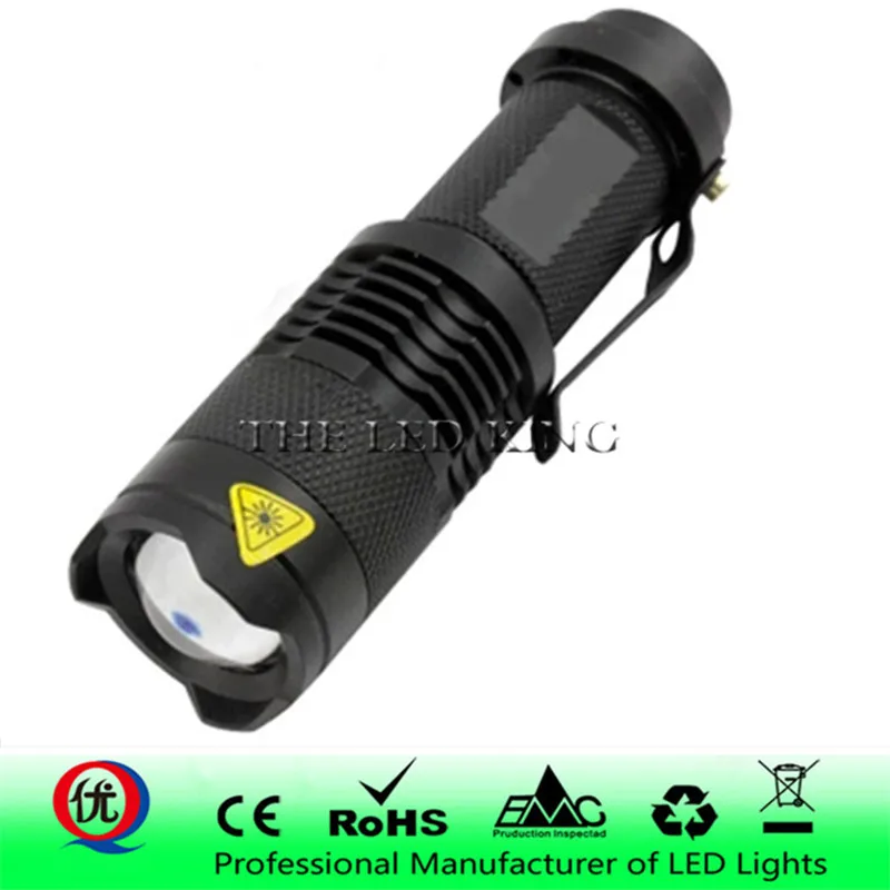 Мощная Вспышка G700 Cree XML Q5 светодиодный алюминиевый водонепроницаемый фонарь с