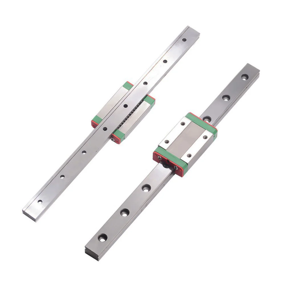 Линейные направляющие MGN9 100/150/200/250/300/350/400 мм линейный рельс 9 мм+ MGN9H/MGN9C линейный блок перевозки 3D-принтеры Запчасти для принтер Delta