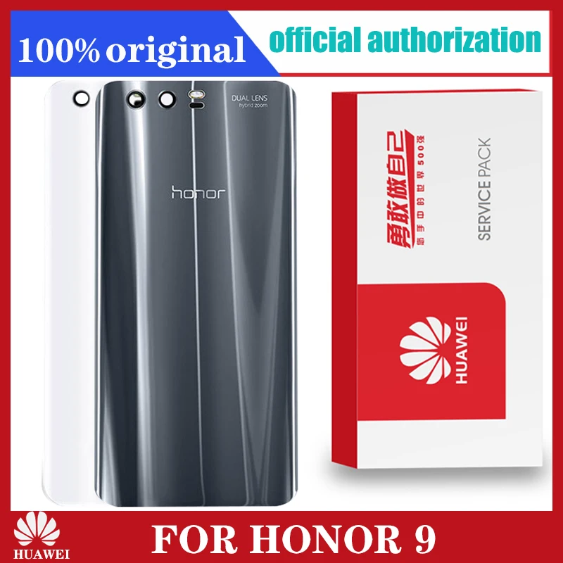 Задняя крышка для Huawei Honor 9 стеклянная 100%&quot | Мобильные телефоны и аксессуары