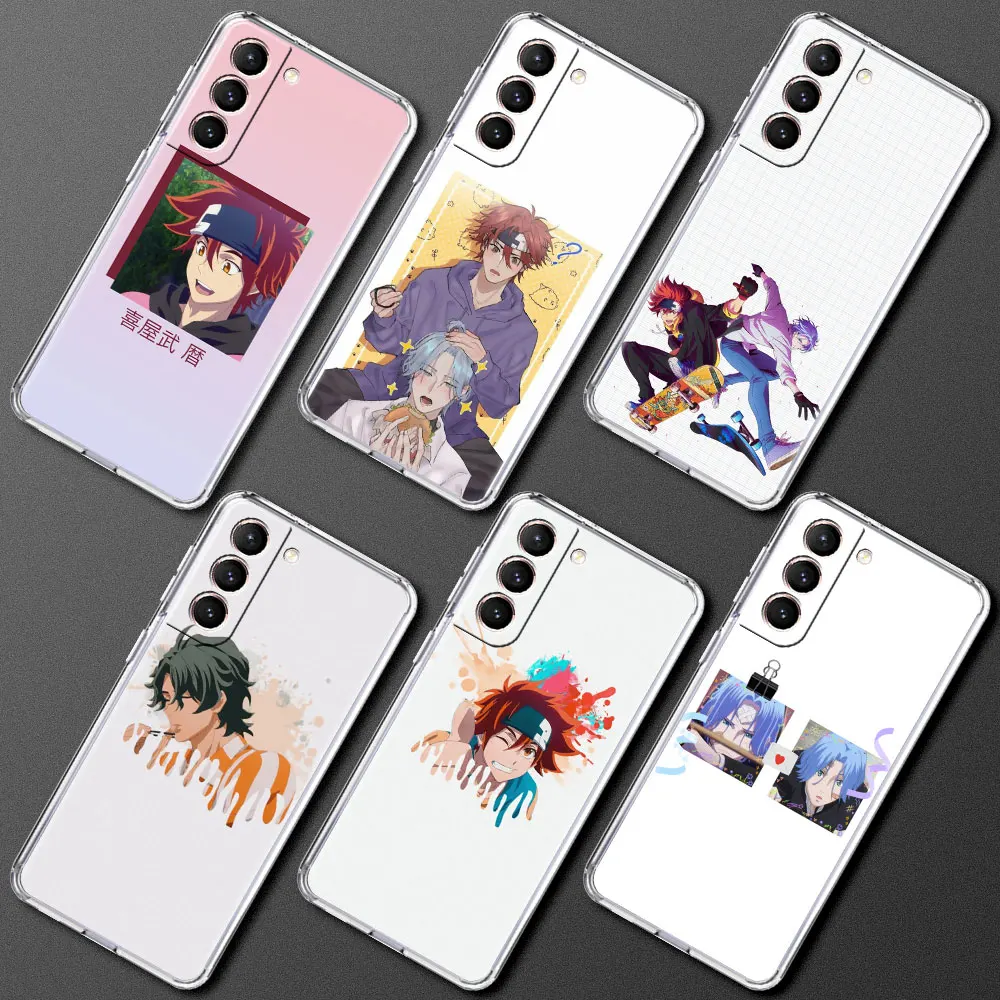 

Phone Coque for Samsung Galaxy S20 S21 FE S10 S9 S8 Note 20 Ultra 10 Plus Soft Transparent Case Sk8 The Infinity Sac