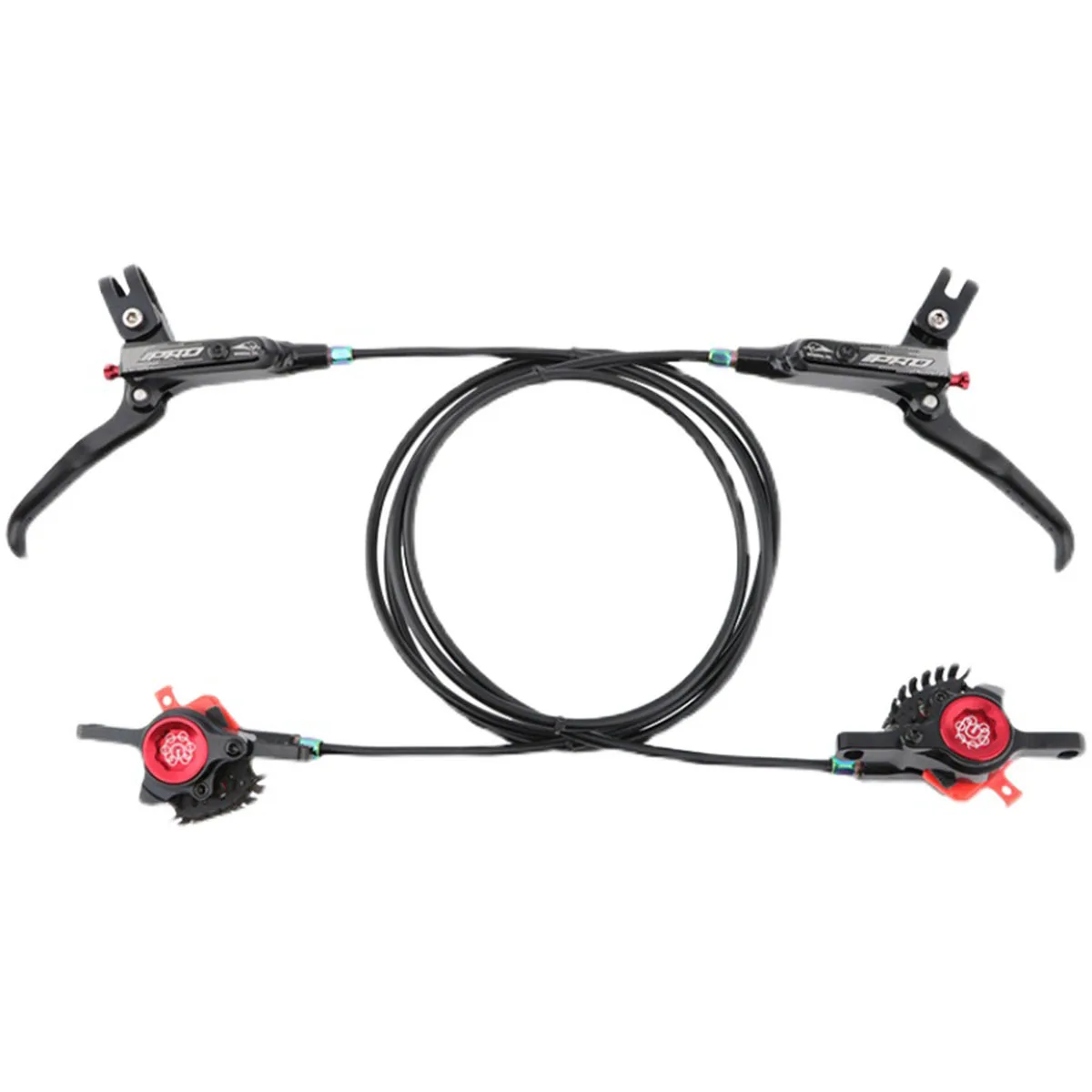 

IIIPRO MTB bicycle oil disc brake 800/1400mm hydraulic brake caliper CNC ultra-light aluminum alloy disc brake / MT200