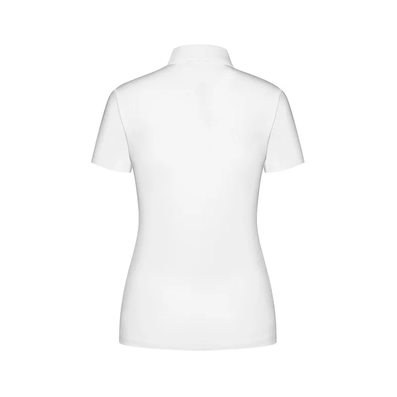 Женская Повседневная стильная рубашка поло для гольфа хлопковая сухого покроя