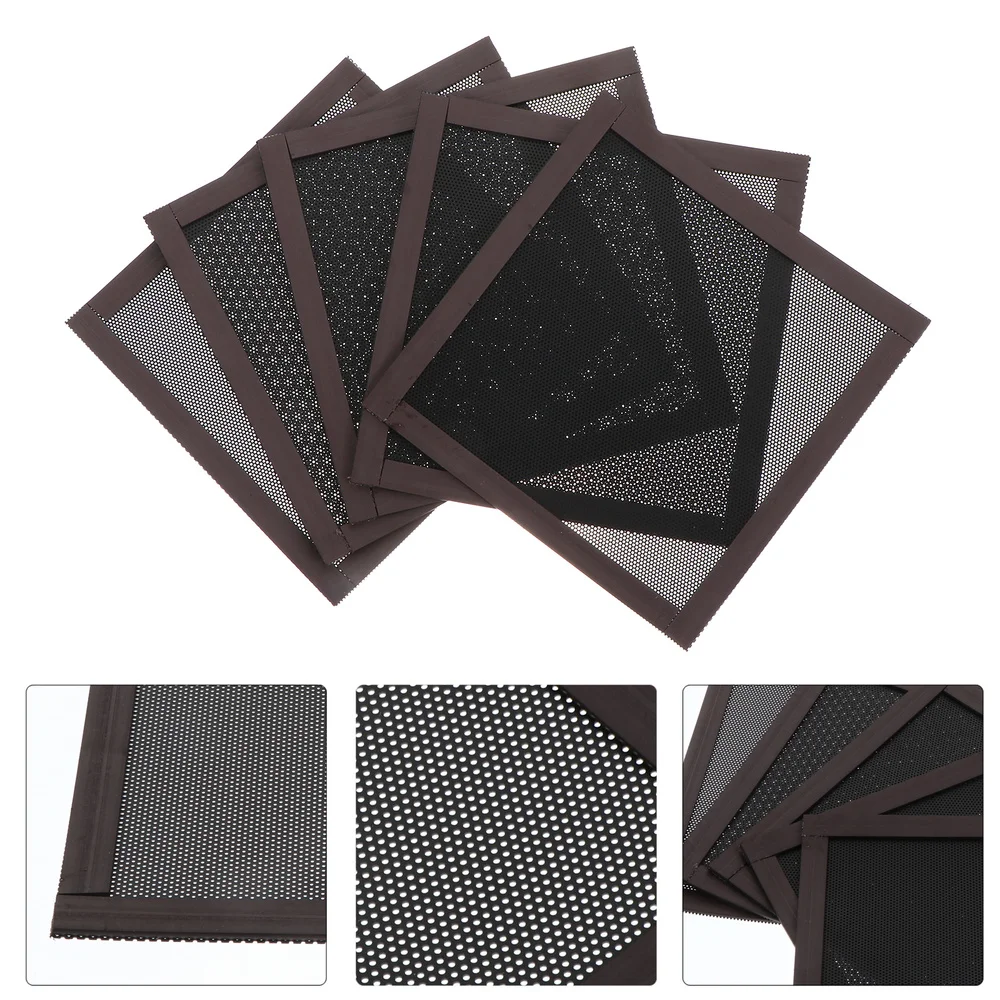 

5pcs Magnetic Dust Filter Computer Case Fan Dust-proof Mesh Screen Net