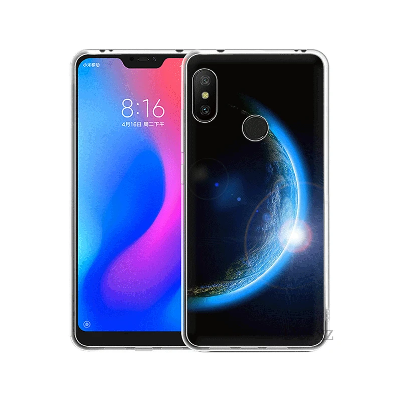 Mobile Phone Case For Xiaomi Redmi Note 4 4X 3 5 6 7 Pro 5A Hard Cover Beautiful Space | Мобильные телефоны и аксессуары