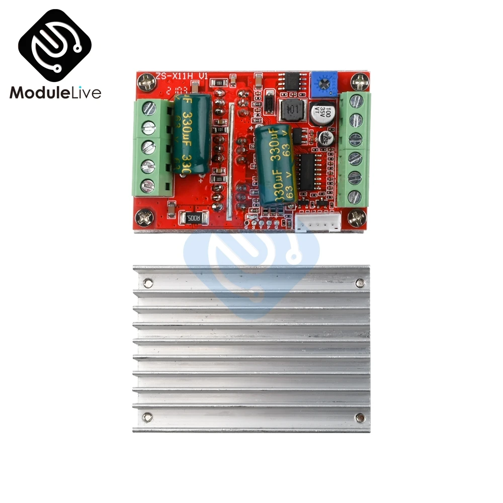 DC 6V 60V 400W BLDC трехфазный бесщеточный контроль двигателя постоянного тока ler PWM