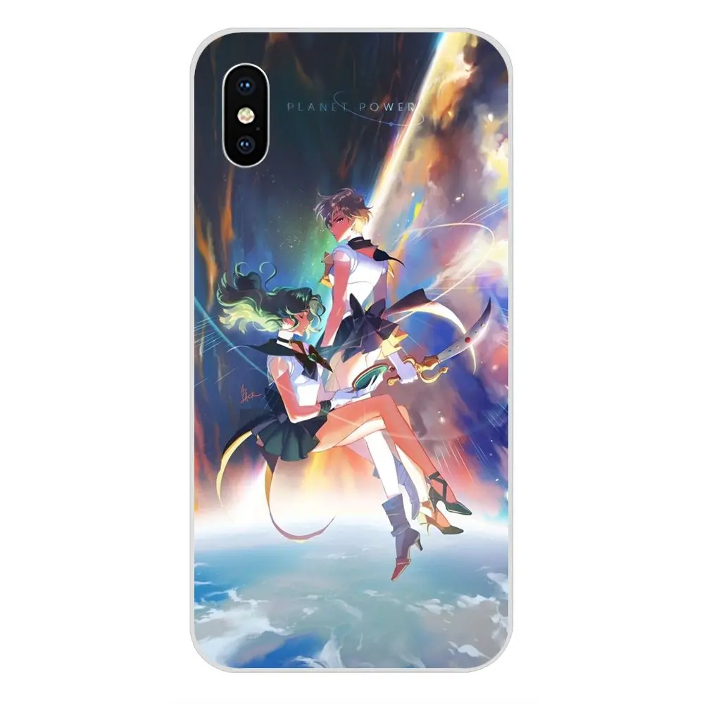 Custom Phone Pattern Cute Sailor Uranus Moon для Apple iPhone 4 5 5C 4S SE 6 6S 7 8 Plus X XS Max XR | Мобильные телефоны и