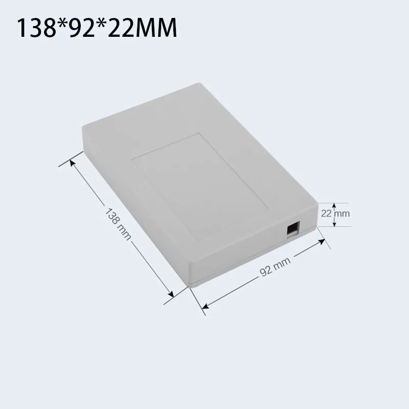 

138*92*22mm Plastic Circuit Board Instrument Box Power Module Instrument Case Switch Button Case