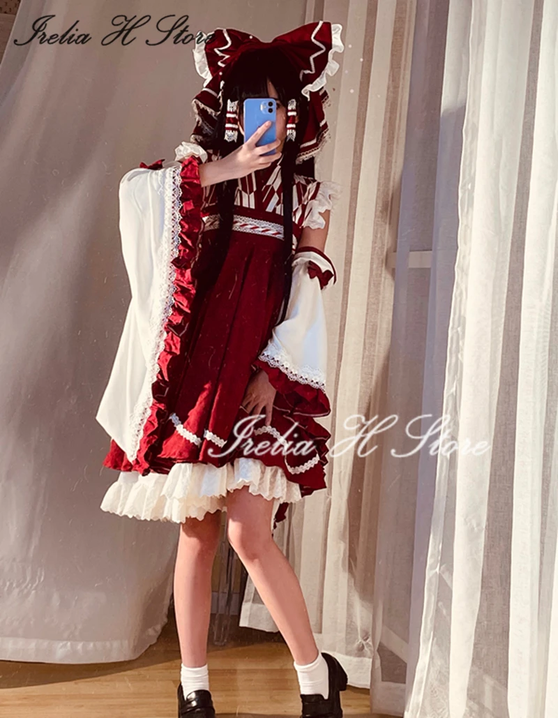 Женский костюм для косплея Hakurei Reimu Touhou Project лимитированный выпуск - купить по