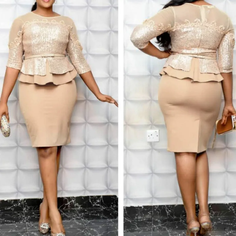 Рождественские модные комплекты из двух предметов африканская женская блузка с