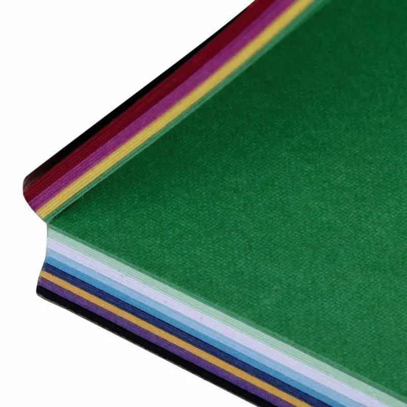 Цветной картон А4 ТОНИРОВАННЫЙ В МАССЕ 48 листов 12 цветов склейка 180 г/м2 ЮНЛАНДИЯ