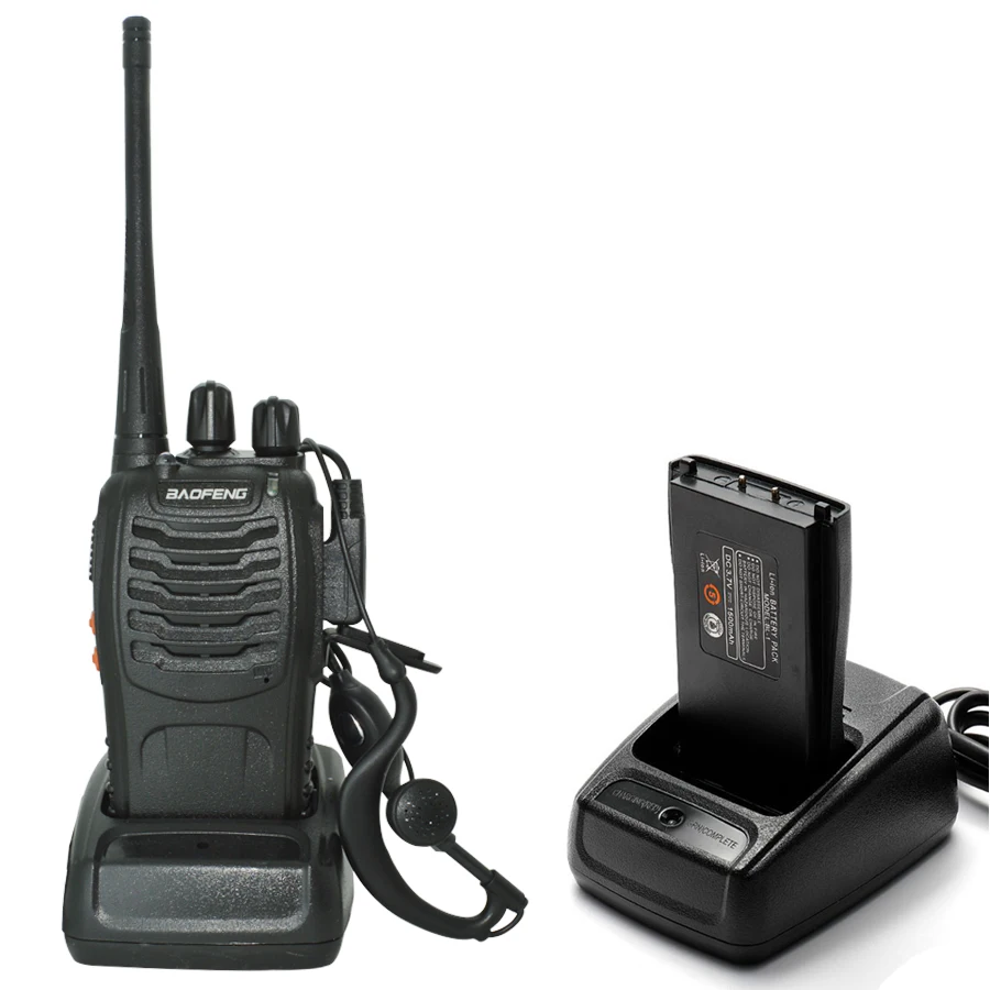 4 pcs BF888S Walkie Talkie BF-888s 5W 16CH UHF 400-470MHz BF 888S walkie-talkie two-way Radio enlarge