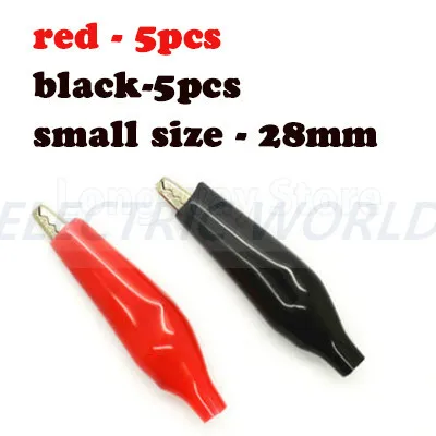 

Зажимы типа крокодил, Электрический тестовый провод, плотковый зажим, тестовые соединители для перемычек, кабельные разъемы, двухсторонние зажимы типа крокодил