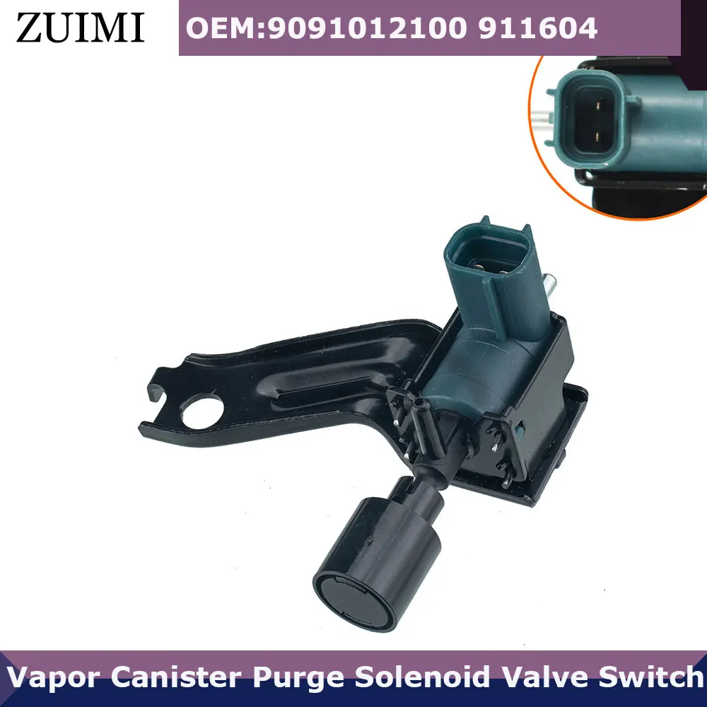 

Vapor Canister Purge Solenoid Valve Switch For Toyota Camry Solara RAV4 Celica 90910-12080 90910-12100 2586074050 911604