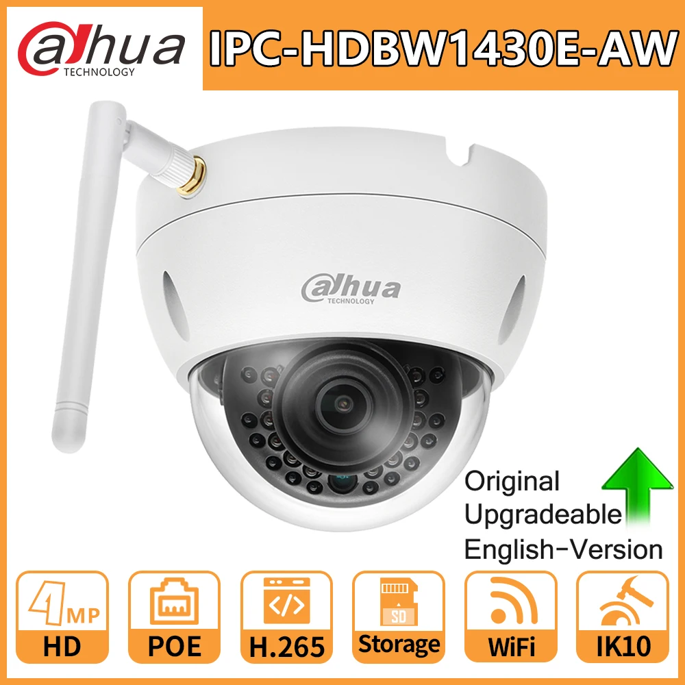 IP-камера Dahua Wi-Fi 4 МП слот для SD-карты | Безопасность и защита