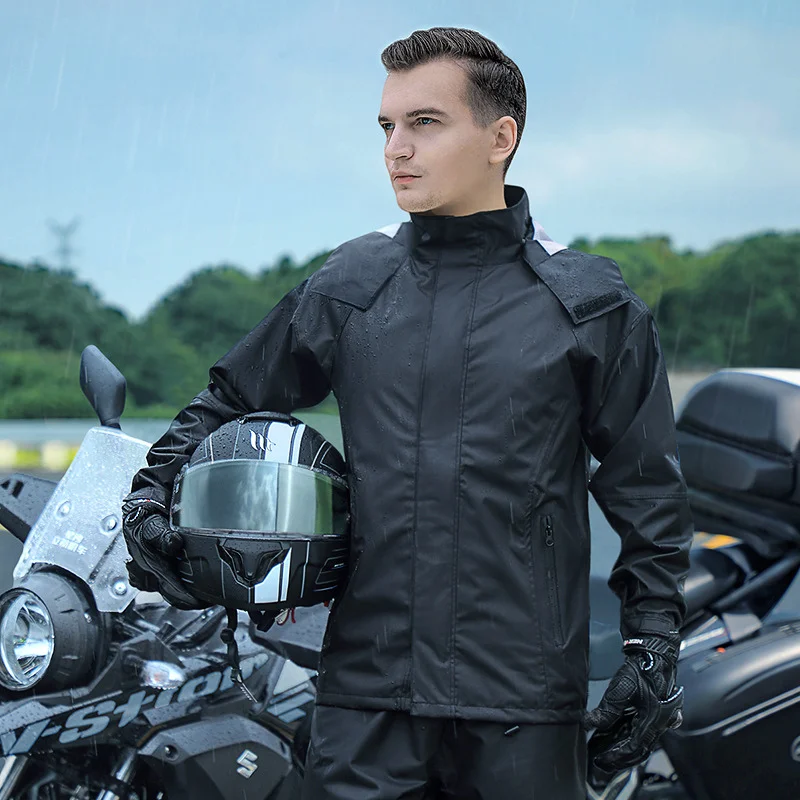 Дождевик мотоциклетный мужской водостойкий Воздухопроницаемый дождевик для