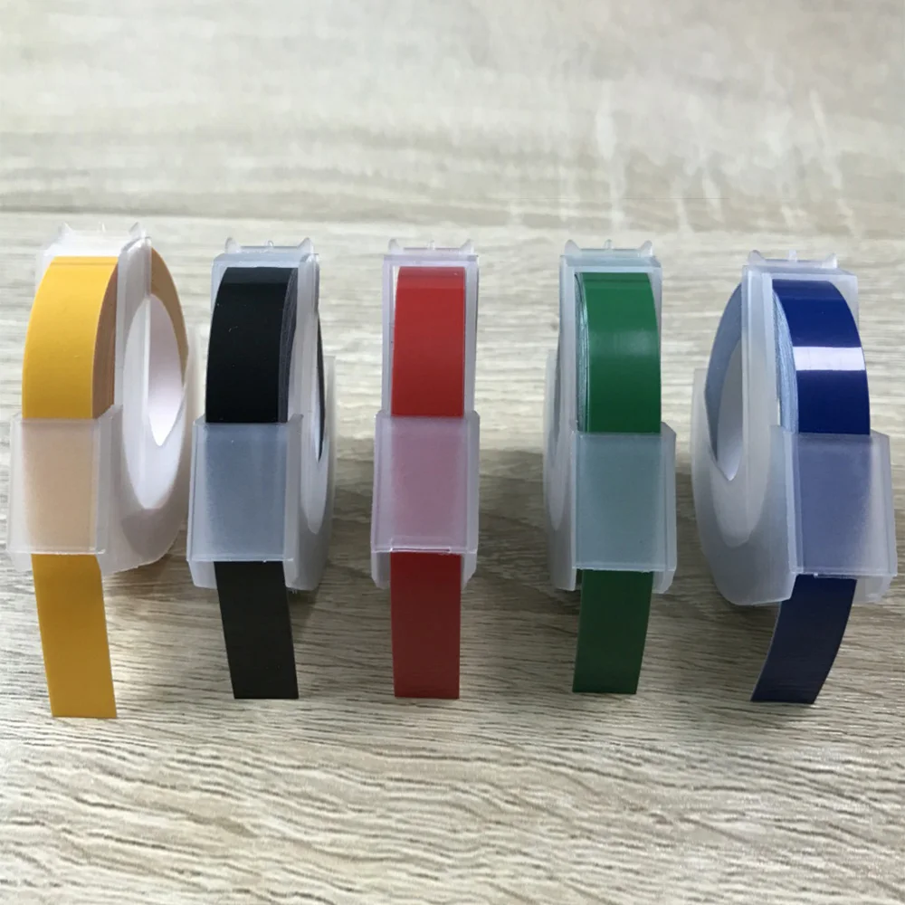 Для Dymo MOTEX 12813 5000 A этикетка производитель тиснение заправка ленты 9 мм * 300 см