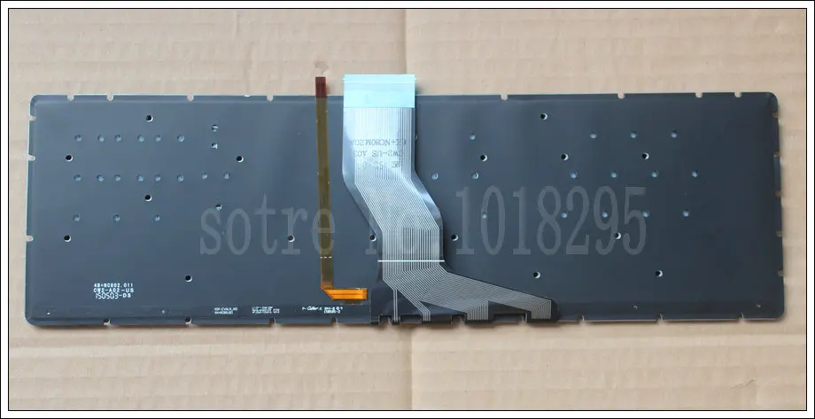 Новая клавиатура для ноутбука HP Pavilion 15 AK AK000 AK001tx AK004 AK030 noframe черная с подсветкой