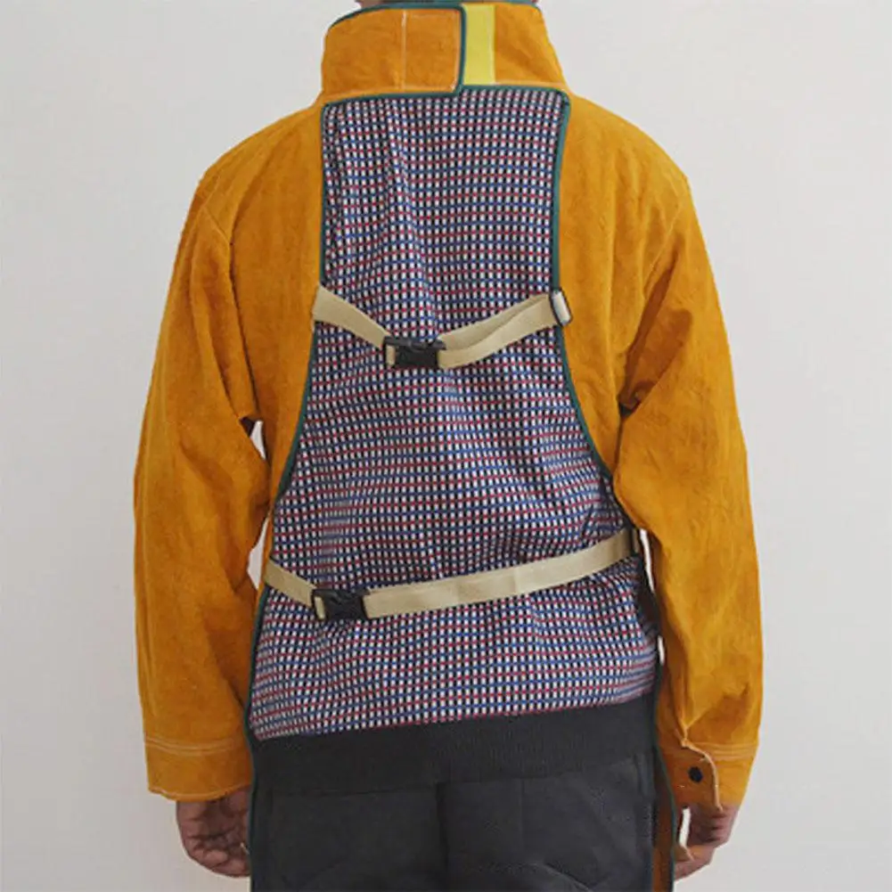 HiMISS длинный рукав воловья кожа термостойкий сварочный барбекю шлифовальный