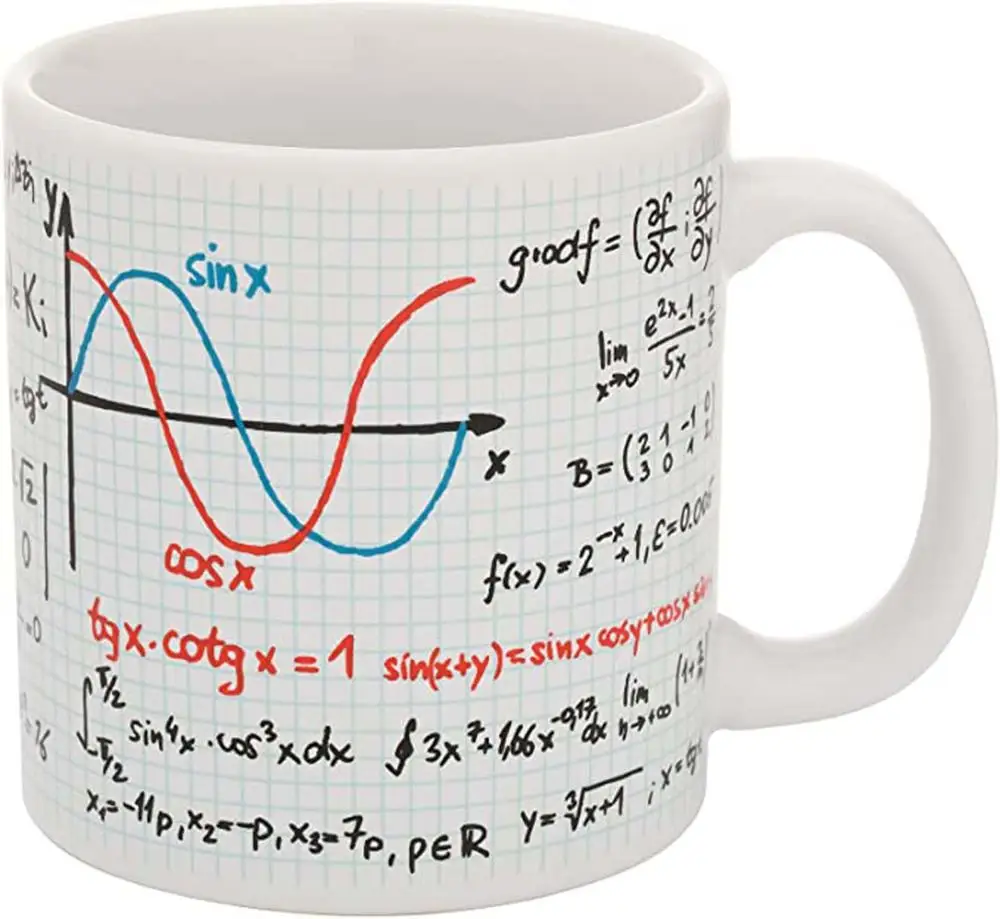 Забавная Кофейная кружка для учителя математики я учитель конечно у меня есть
