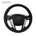 DIY крышка рулевого колеса для Honda Crosstour 2012 Pilot 2009-2015 Odyssey 2011-2017 Accord 8 2008-2012 черная искусственная кожа
