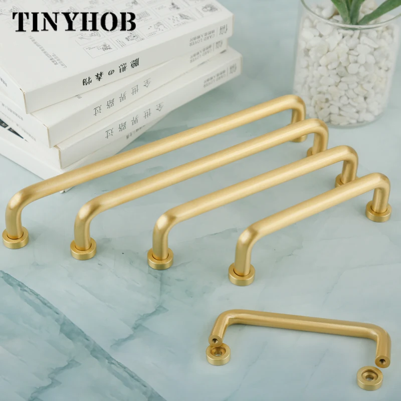 3 стиля/Золотая кухонная дверная ручка и ручки для шкафа Натяжные Твердые