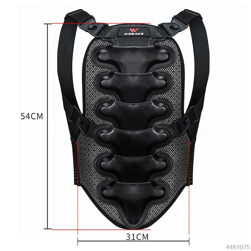 WOSEWE GHOST RACING Armor куртка для мотокросса Защита тела мото Защитная Защита тела Броня задняя защита мотоциклетная Броня