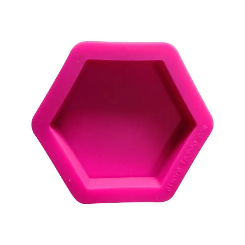 DIY силиконовая форма пластина Шестигранная цементная Фруктовая тарелка бетонная