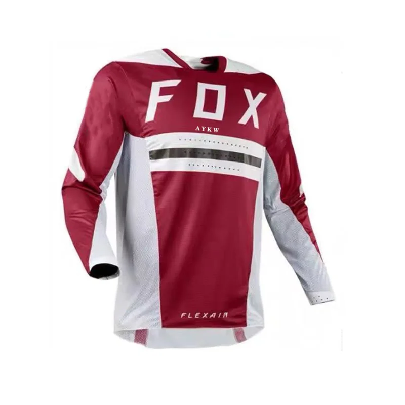 

2021 Men's Downhill Jerseys Fox Mountain Bike MTB Shirts Offroad DH Motorcycle Jersey Motocross Sportwear Clothing FXR Bike