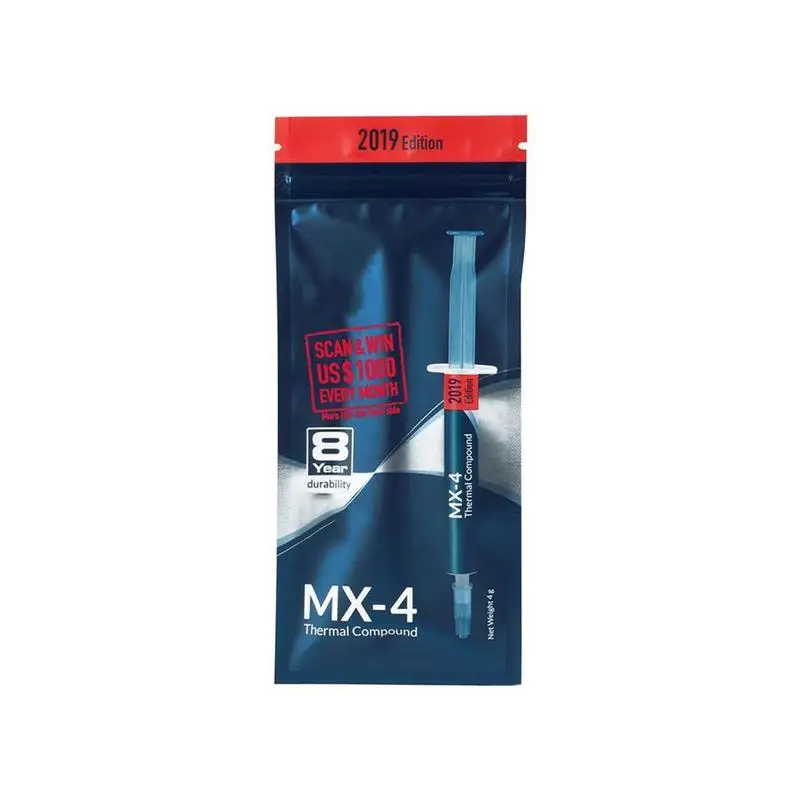 Fast Shipping MX-4 4g processor CPU Cooler Cooling Heatsink Compound VGA Fan Grease Paste Thermal Plaster Wholesale N5E4 | Компьютеры и
