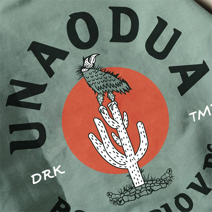 Куртка FOJAGANTO мужская с воротником-стойкой Модный повседневный пиджак свободного