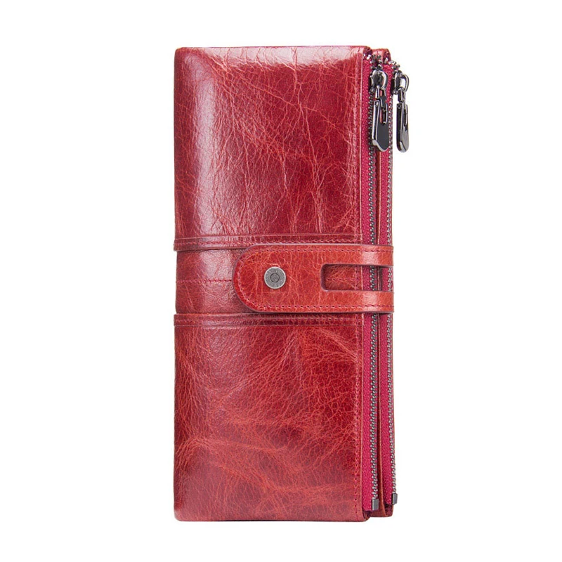 Новые модные женские кошельки Женский Длинный кошелек на молнии для мелочи iPhone 7