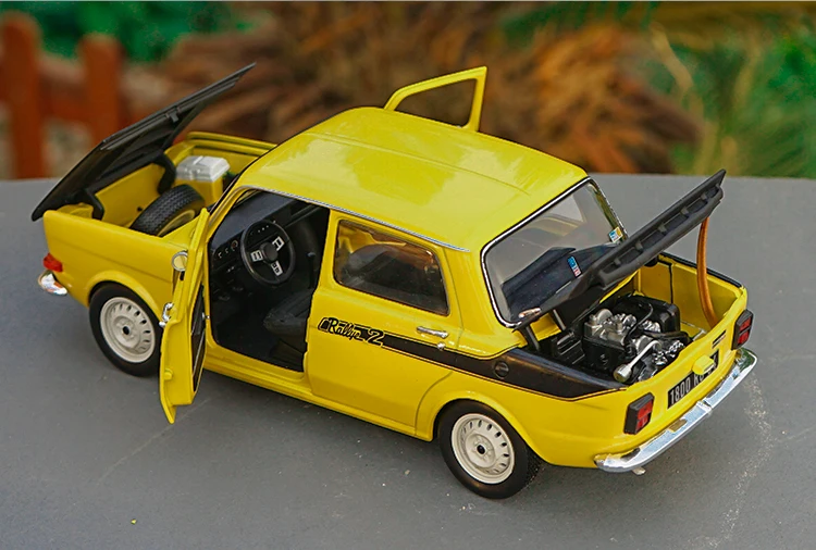 Оригинальная фабрика модель автомобиля с литым под давлением Norev Simca 1000 Rally 2